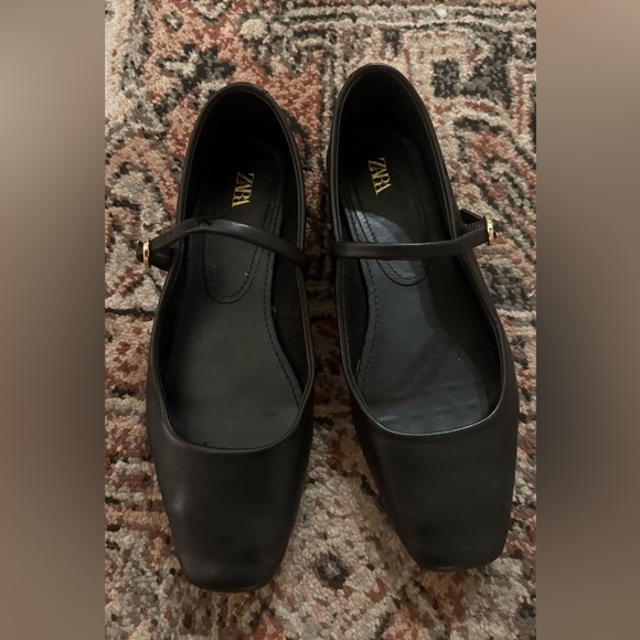 Leather ballet flats - Picture 3 of 6